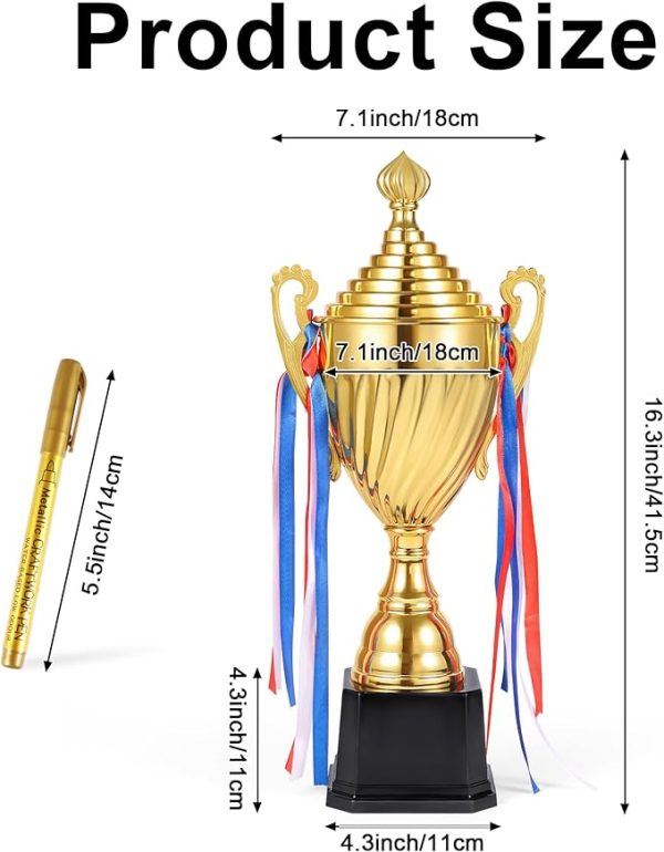 Caydo Gold Award Trophy Large Winner Trophy Cup1 Trophy Cup Caydo Gold Award Winner