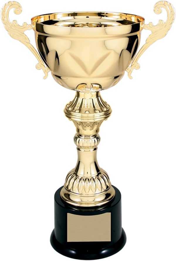 Decade Awards Metal Cup Trophy, Gold Decade Awards Metal Cup Trophy Gold