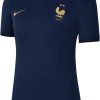 Nike 2022-2023 France Home Football Soccer T-Shirt Jersey (Ladies) France Nike Home