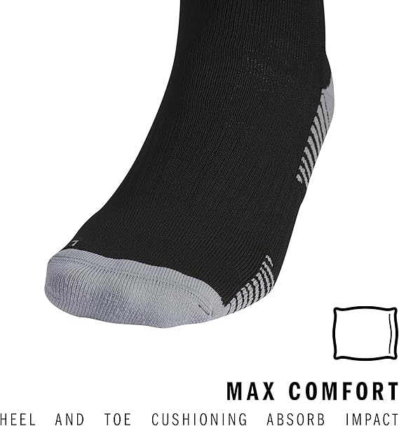 adidas Unisex Copa Zone Soccer Socks for Men and Women, Over The Calf BLACK1 adidas Unisex Copa Zone Socks Soccer