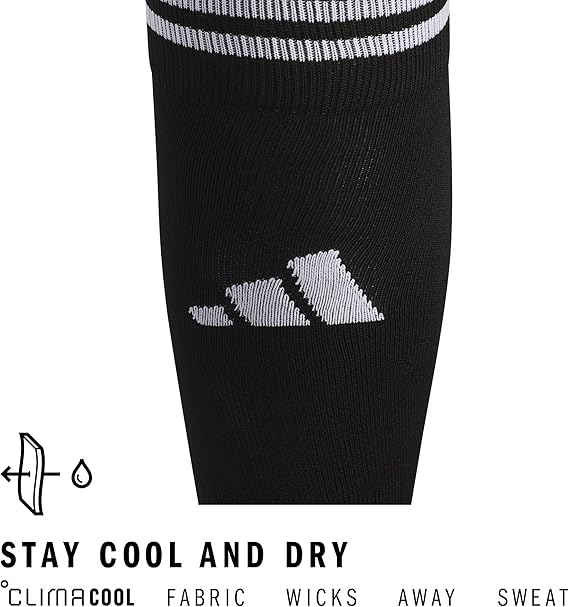 adidas Unisex Copa Zone Soccer Socks for Men and Women, Over The Calf BLACK2 adidas Unisex Copa Zone Socks Soccer